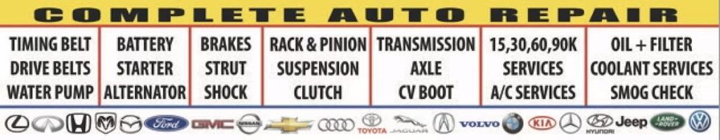 Auto Repair Center Irvine